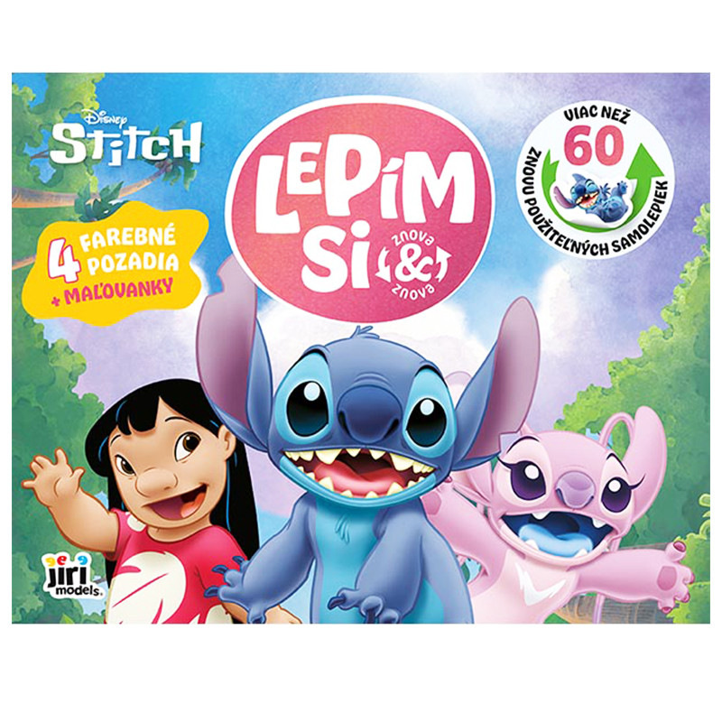 Lepím si znovu a znovu Lilo & Stitch