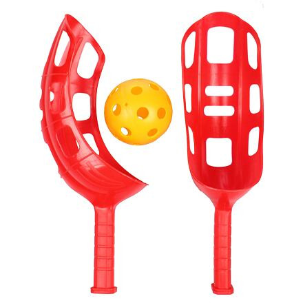 Scoopcatch Set sada na hádzanie červená