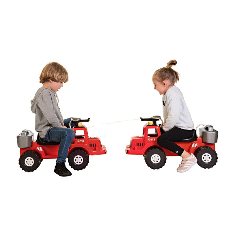 Detské hasičské odrážadlo striekacie vodu BAYO so zásobníkom 70 cm 5