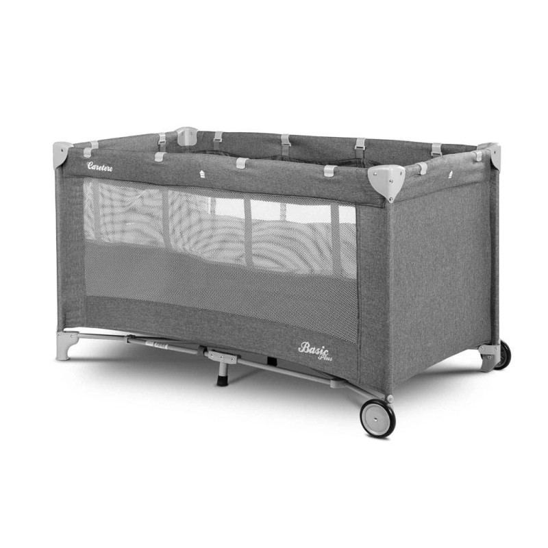 Cestovná postieľka CARETERO Basic Plus 2020 graphite 1