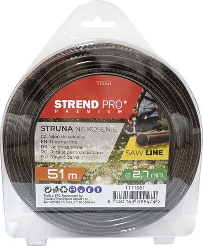 Silon na kosenie Strend Pro Premium SawLine 2,7 mm, L- 51 m, zúbkovaný