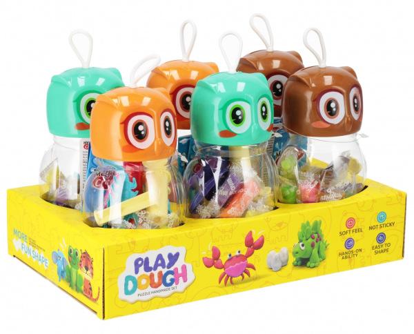 Plastelína s príslušenstvom Sova 5