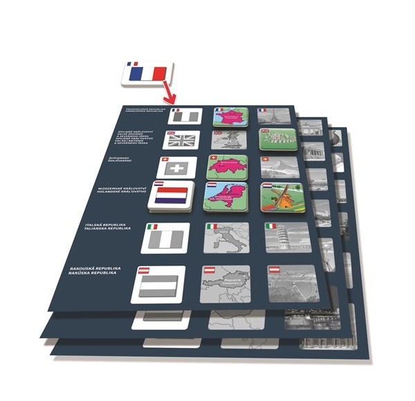 Hra PEXETRIO plus Štáty Európy 5