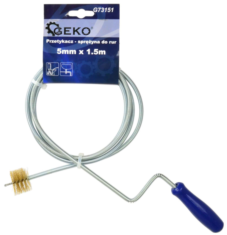 Pero kanalizačné 1,5 m, priemer 6 mm, GEKO