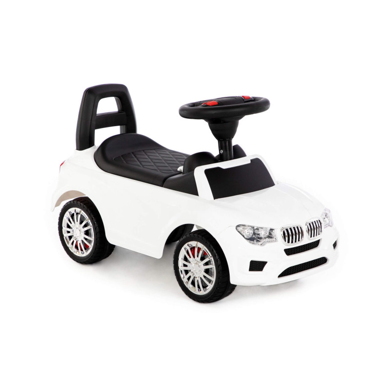 Odrážadlo SuperCar so zvukom Biele 4