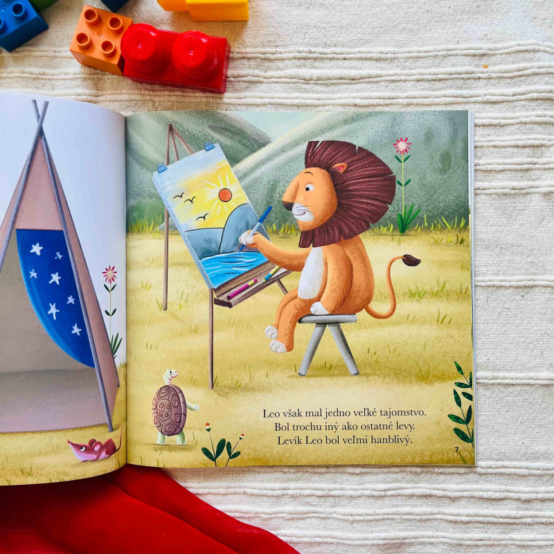 O hanblivom levíkovi Leovi, ktorý sa vydal na cestu za odvahou 2