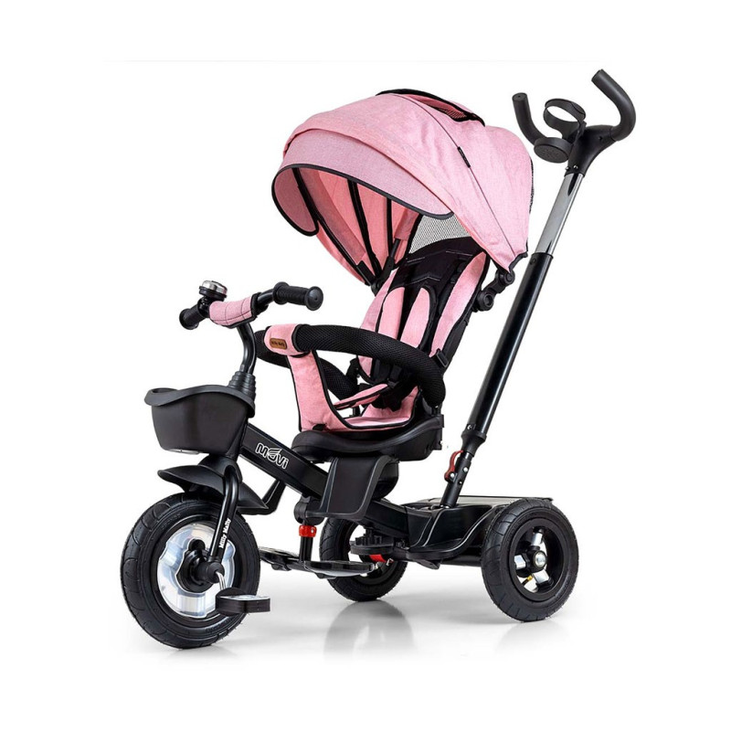 Detská trojkolka Milly Mally Movie black-pink