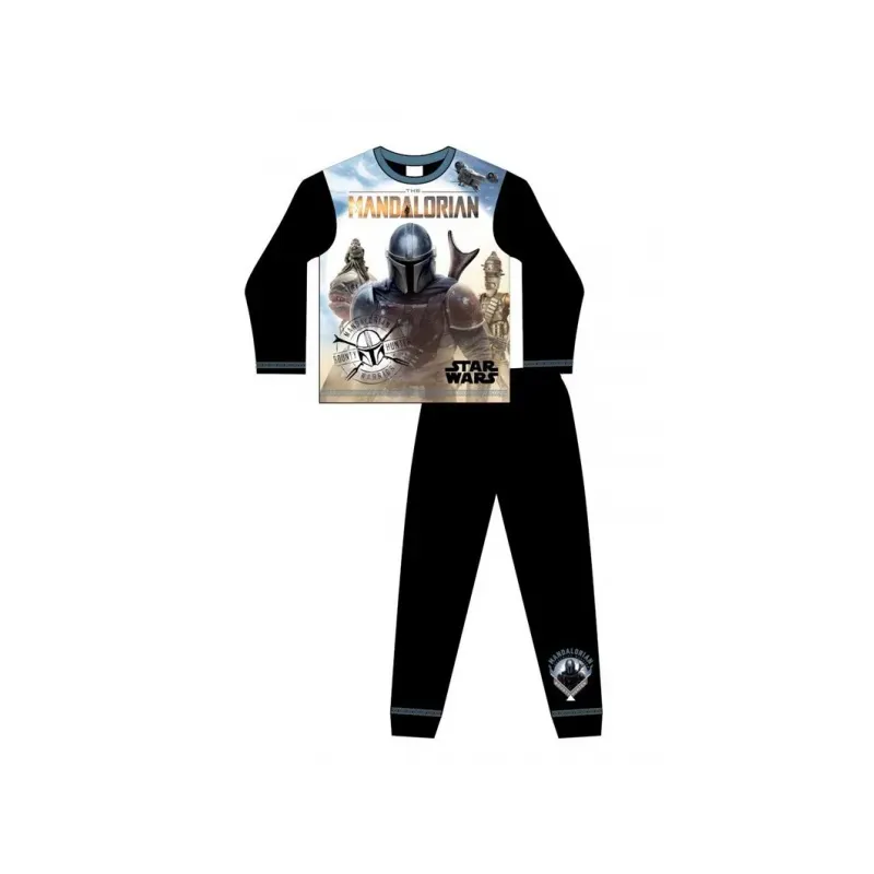 Chlapčenské bavlnené pyžamo STAR WARS Mandalorian - 6 rokov (116cm)
