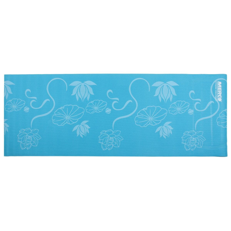 Print PVC 4 Mat podložka na cvičenie modrá 1