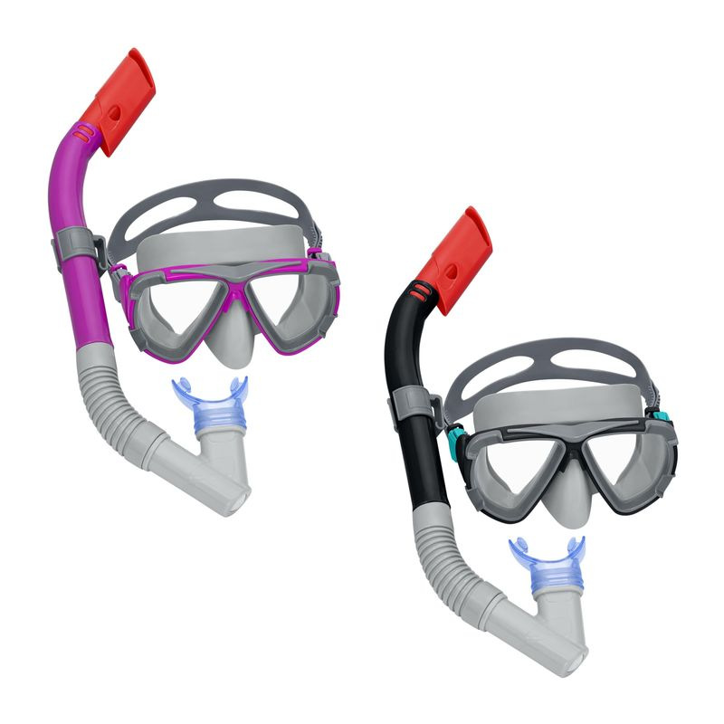 Okuliare Bestway® 24029, Dominator Snorkel Mask, mix farieb, plavecké, na potápanie, do vody