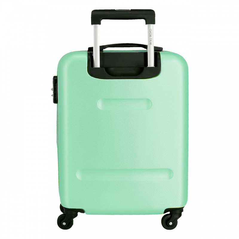 ROLL ROAD Flex Turquesa, ABS Cestovný kufor, 55x38x20cm, 35L, 584916B (small) 2