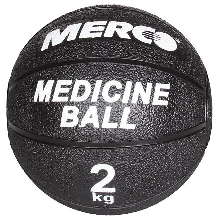 Black gumená medicinbalová lopta 5