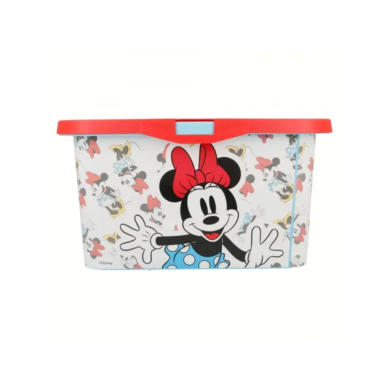 STOR Plastový úložný box MINNIE MOUSE 13L, 02805