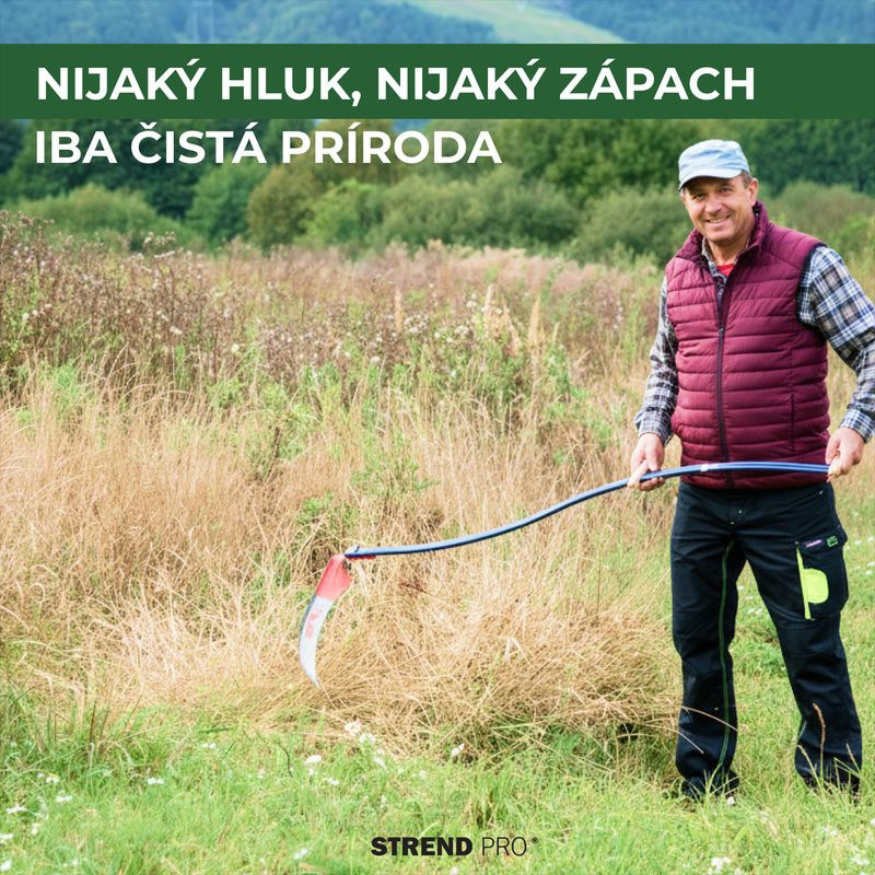 Kosa EURO 60 cm, kovaná, na trávu 6