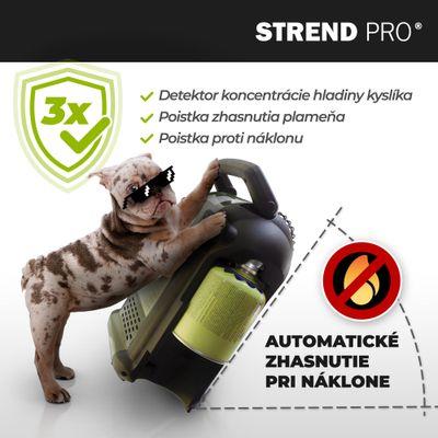 Ohrievač Strend Pro AD037, na kartuš so závitom, kempingový, prenosný, piezo