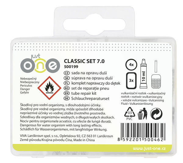 Classic Set 7.0 lepenie na bicykle