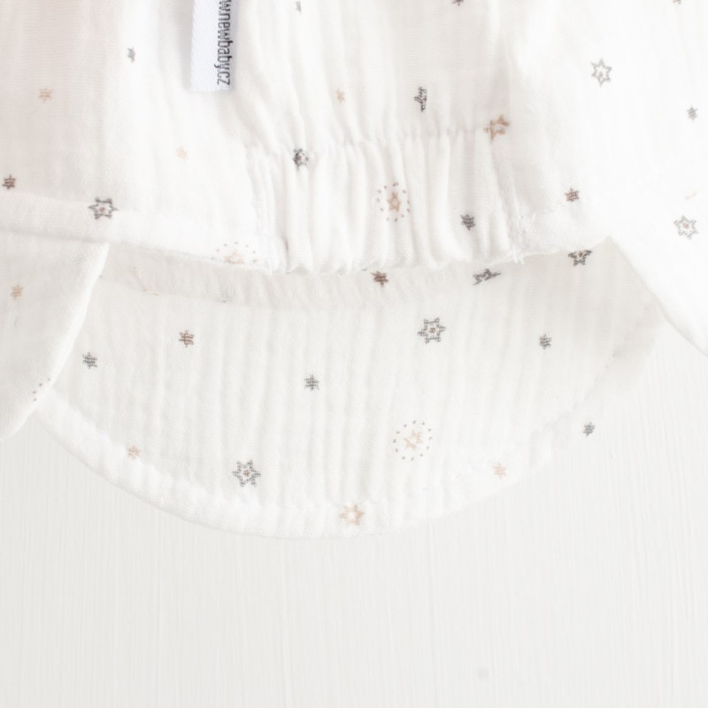 Detská letná mušelínová čiapka so šiltom New Baby Arthur 68/74 1