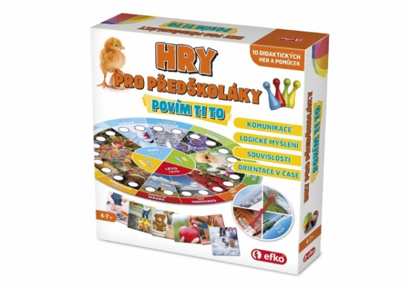 Hry pre predškolákov Poviem ti to - vzdelávací súbor hier 1