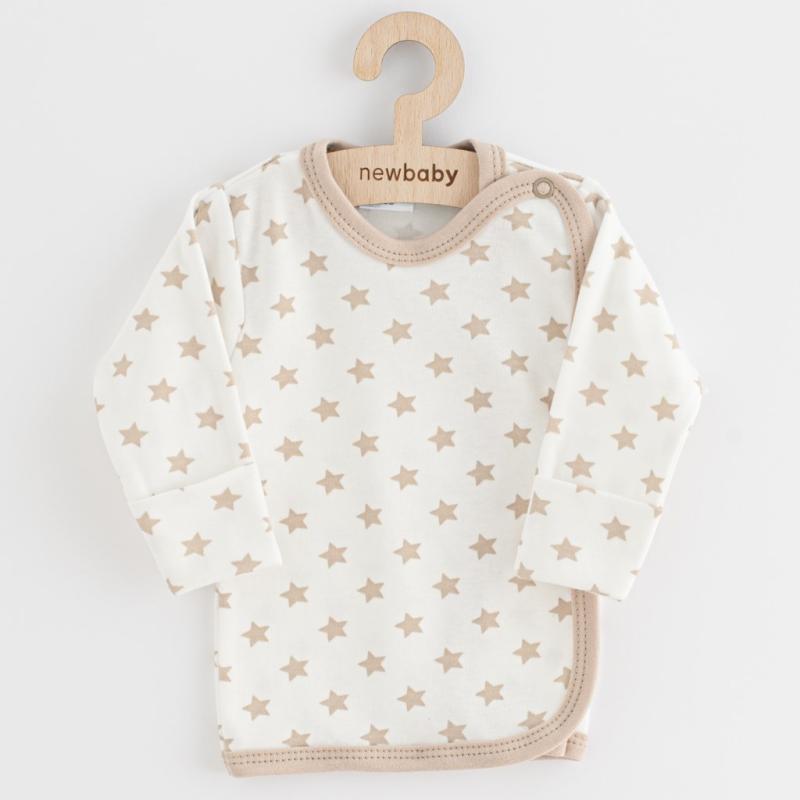 Dojčenská košieľka New Baby Classic II Uni 3ks béžová 68 (4-6m) 1