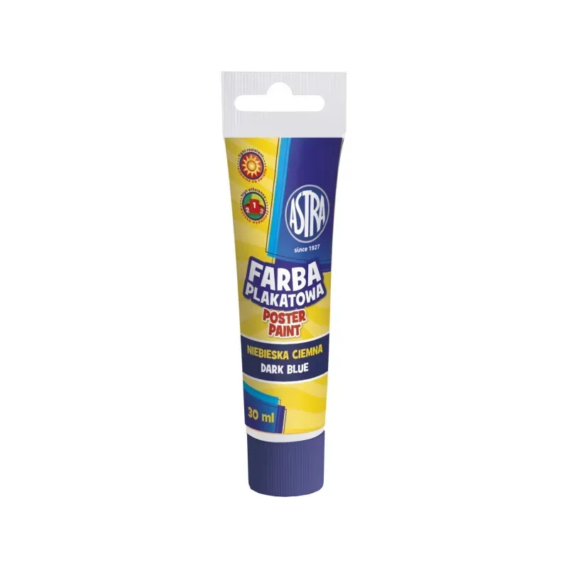 ASTRA Temperová farba v tube 30ml TMAVOMODRÁ, 83110914