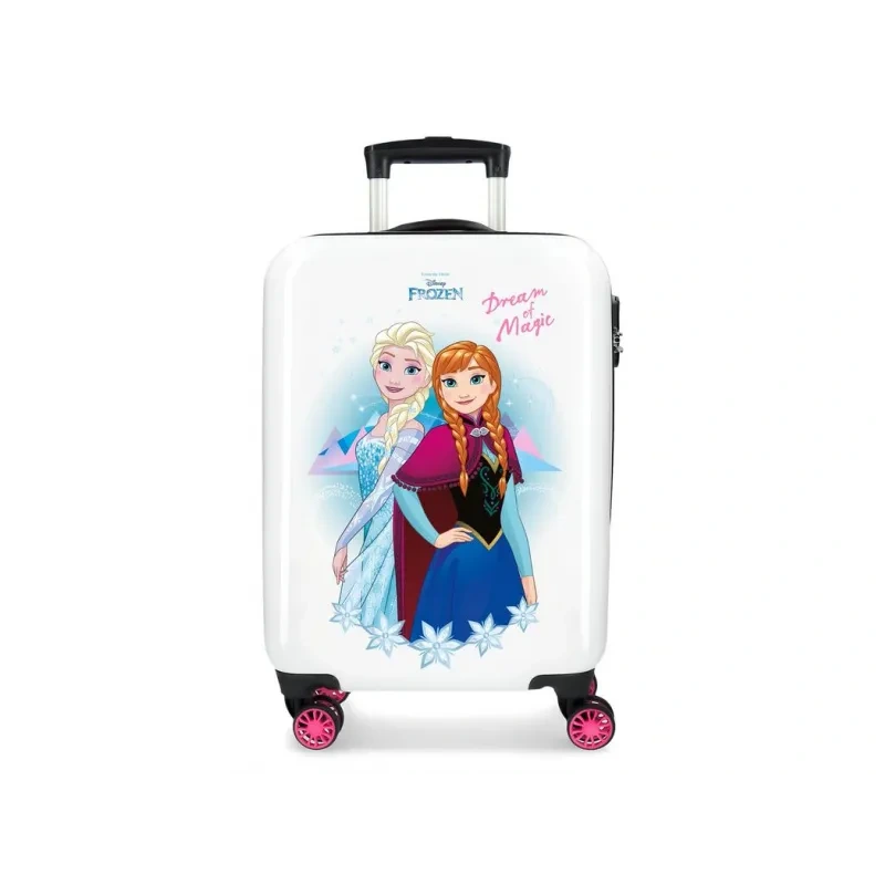 Luxusný detský ABS cestovný kufor DISNEY FROZEN Dream of Magic, 55x38x20cm, 34L, 4721461