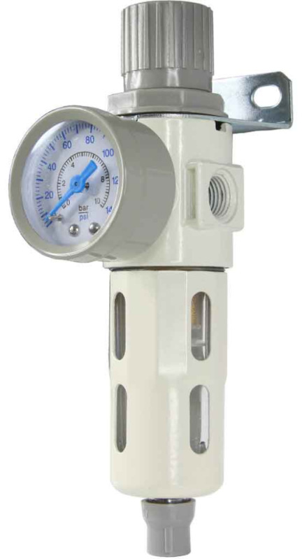 Odkaľovač s manometrom a regulátorom tlaku, 1/4 ", MAR-POL 2