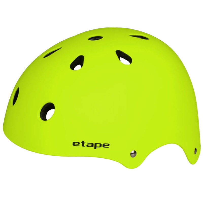 Caddy detská cyklistická prilba žltá fluo