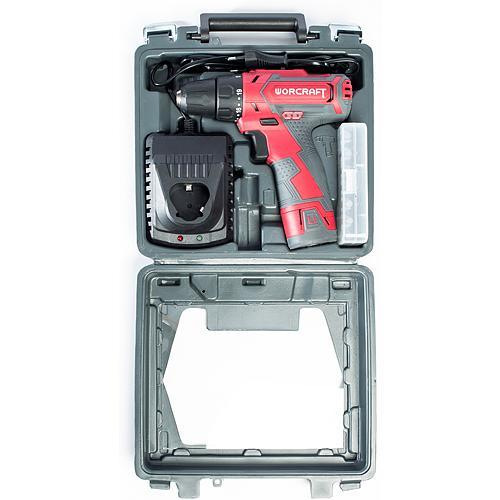 Skrutkovač Worcraft CD-12Li, 12V, Li-ion 1.5Ah, LED osvetlenie + indikátor stavu akumulátora 4