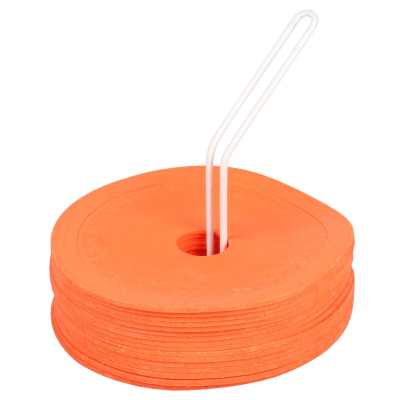 Značka na podlahu Circle 16 oranžová