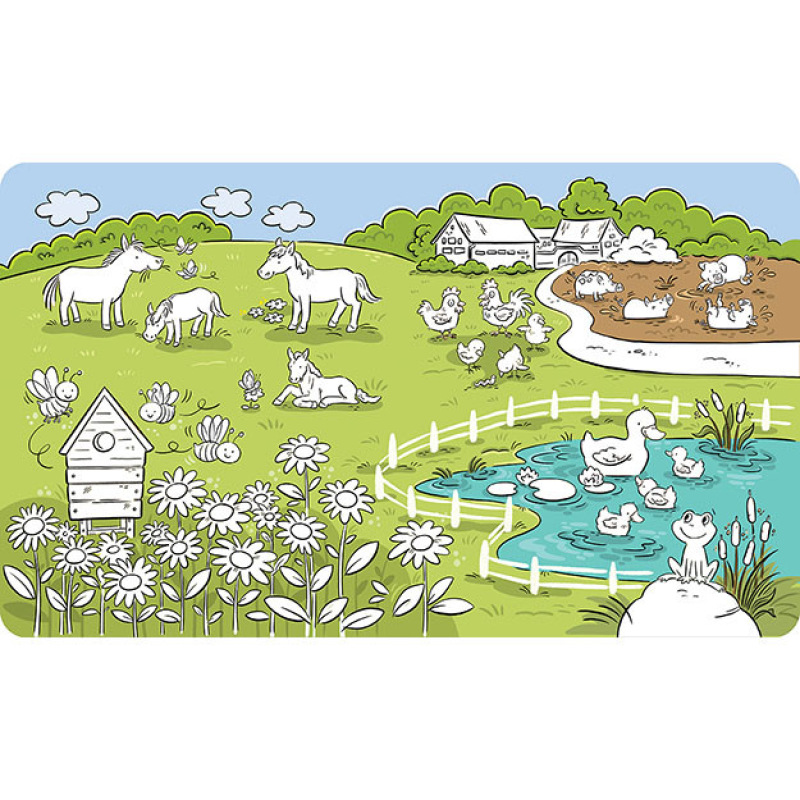 Maľuj vodou zas a znovu Farma 1