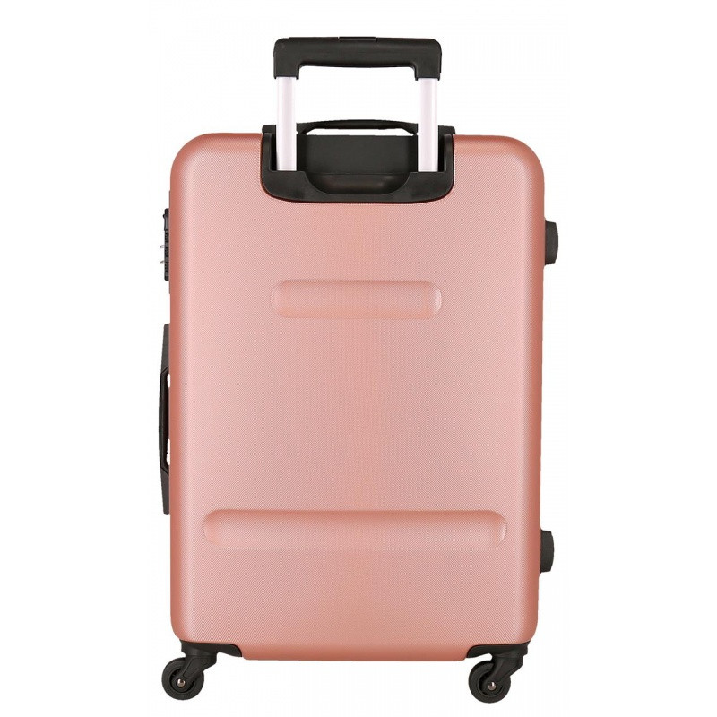 ROLL ROAD Flex Nude, ABS Cestovný kufor, 65x46x23cm, 56L, 584926C (medium) 2