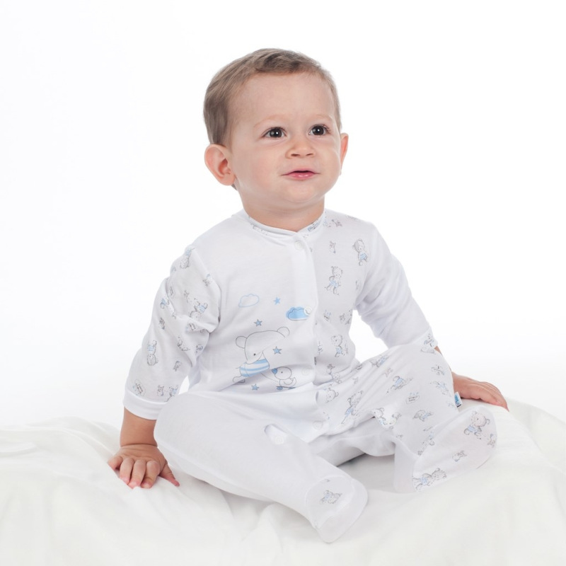 Dojčenské body New Baby Bears modré 68 (4-6m) 1