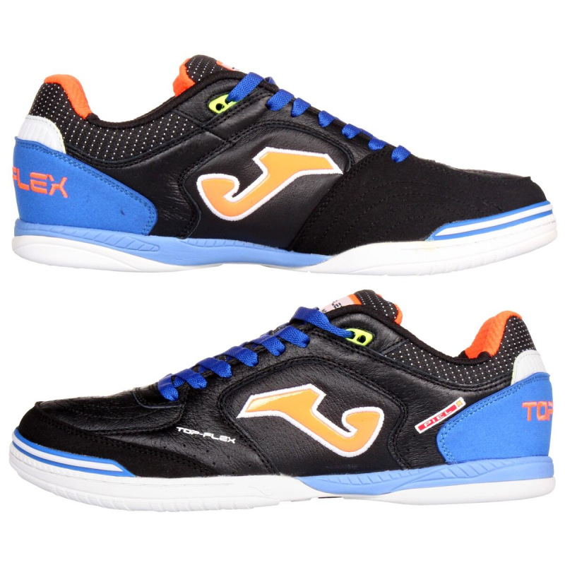 Top Flex 2201 sálová obuv čierna-modrá 1