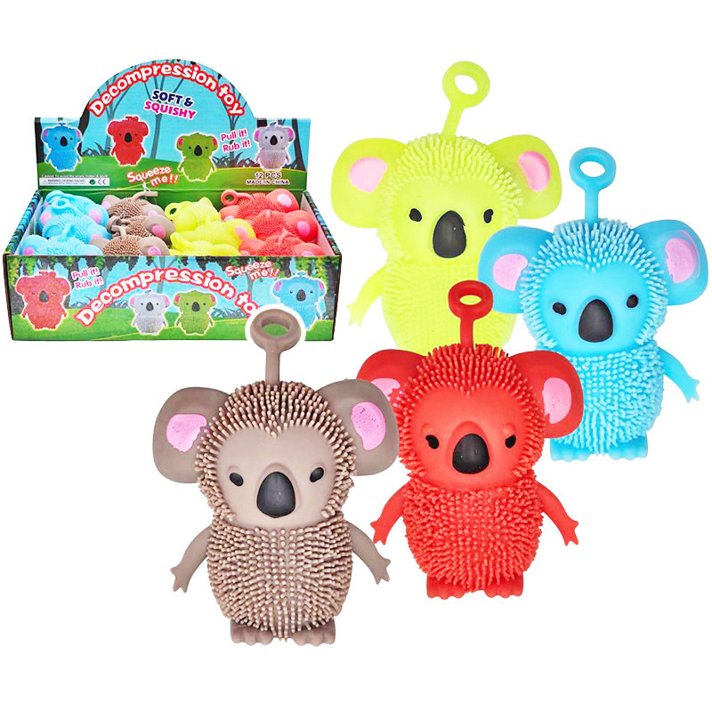 Stláčacia koala so svetlom