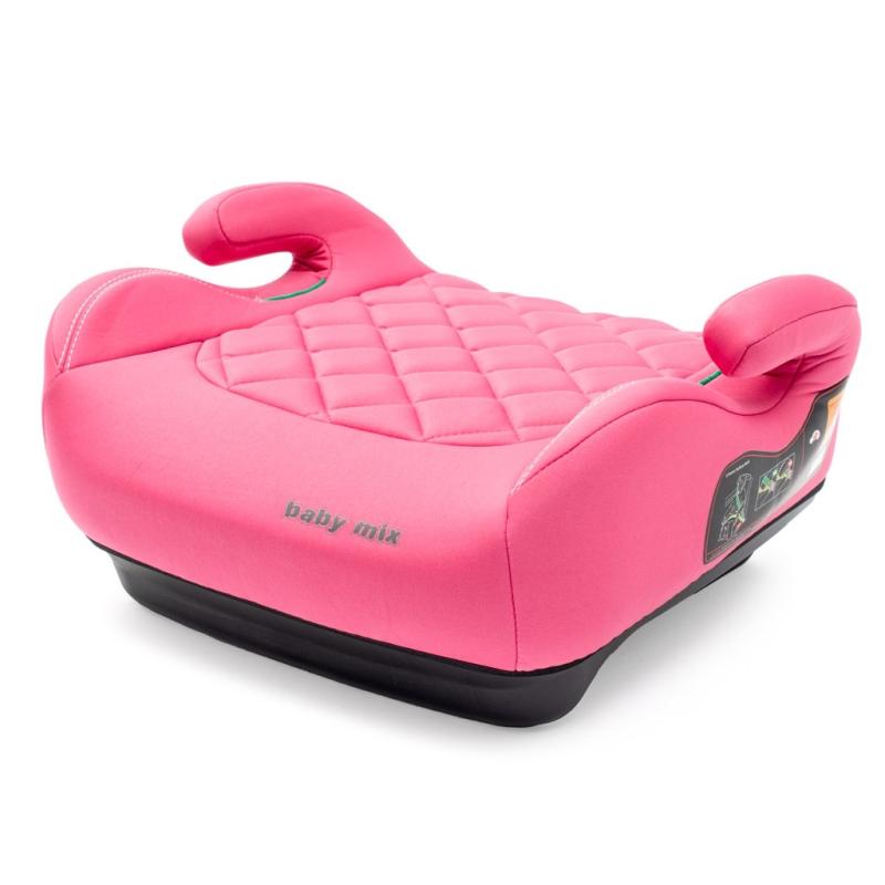 Autosedačka-podsedák BABY MIX HERO I-SIZE pink