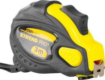 Meter Strend Pro WorkTiger 6E, 3 m, 19 mm, zvinovací, AutoStop, pogumovaný