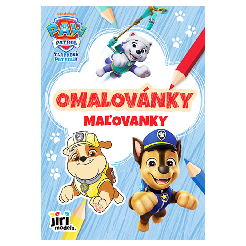 Maľovanky A5 Labková patrola Chlapci