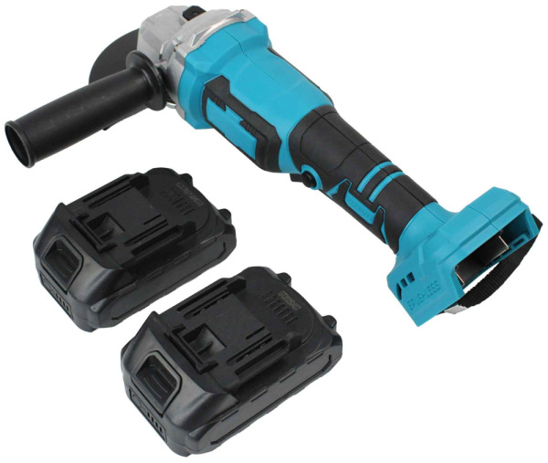 Akumulátorová uhlová brúska 125 mm, 2 x 2Ah batéria, VASKO 5