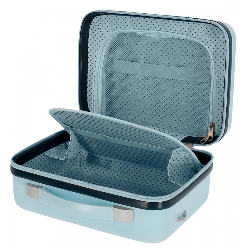 ABS Cestovný kozmetický kufrík ROLL ROAD Pelikan Love, 21x29x15cm, 9L, 3573921 5