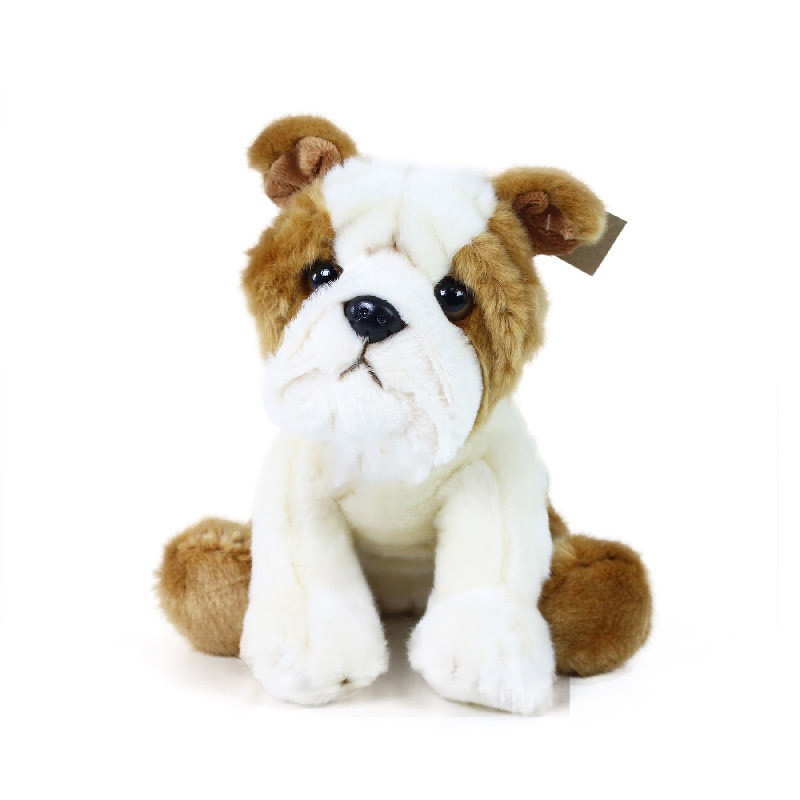 Plyšový pes bulldog 1