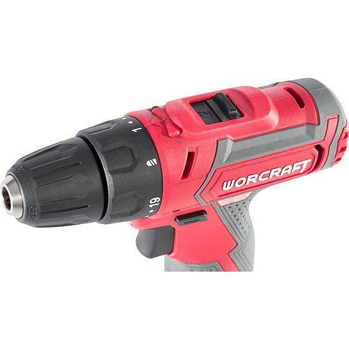 Skrutkovač Worcraft CD-12Li, 12V, Li-ion 1.5Ah, LED osvetlenie + indikátor stavu akumulátora 3