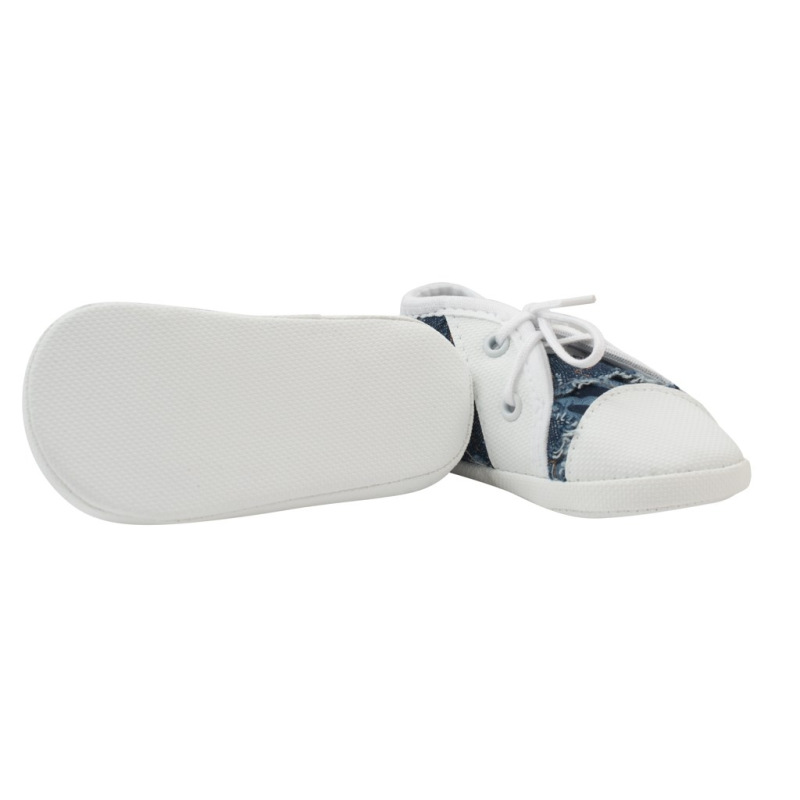 Dojčenské capačky tenisky New Baby modré 0-3 m 0-3 m 2