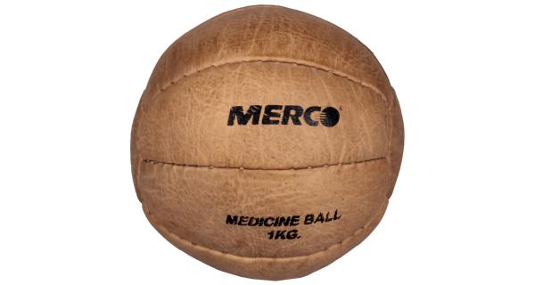Merco Leather kožená medicinbalová lopta 6kg