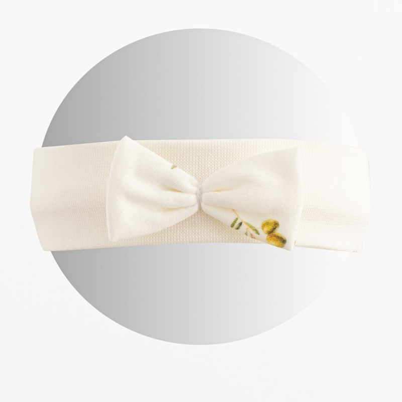 Dojčenská čelenka z organickej bavlny New Baby Olivy Univerzálna