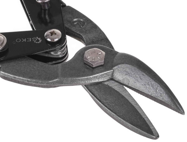 Nožnice na plech prevodové priame 250 mm, GEKO 1