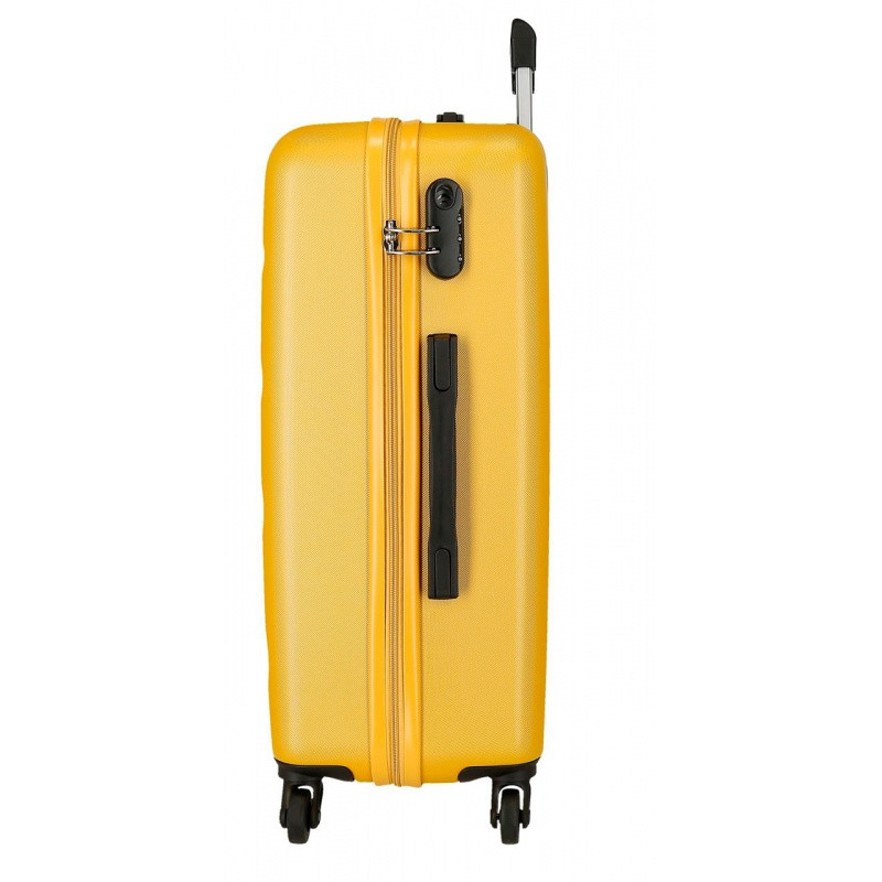 ROLL ROAD Flex Ochre, Sada ABS cestovných kufrov, 55-65cm, 584956D 1