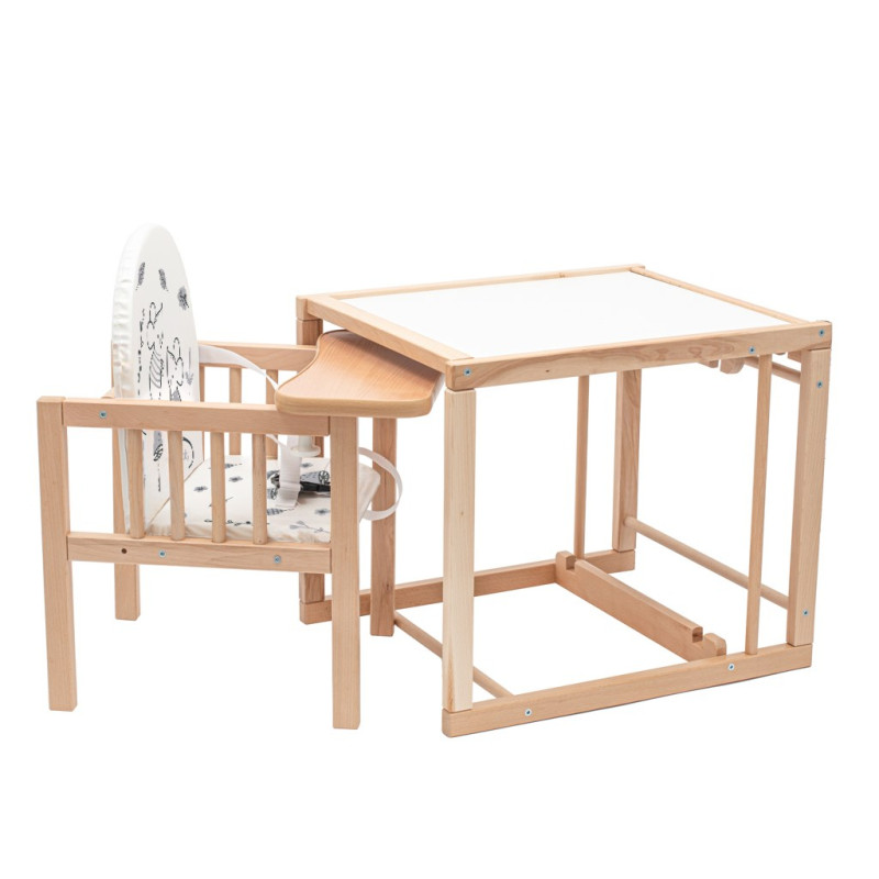Detská drevená jedálenská stolička New Baby Jerry 1
