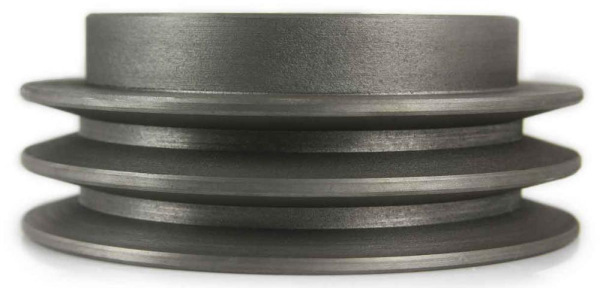 Odstredivá spojka pre motor, priemer 135 mm, hriadeľ 20 mm, 2 remenice, MAR-POL 1