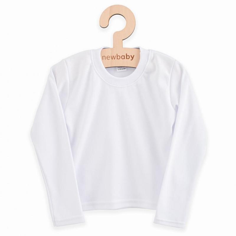 Detske bavlnené tričko s dlhým rukávom New Baby 110 (4-5r) 1