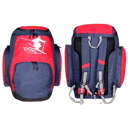 Skiboot Bag taška na helmu a lyžiarky navy-červená 1